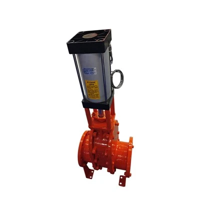 DN150 WCB A216 FLANGE PNEUMATIC PELANGGAN GATE VALVE