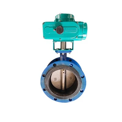 DN200 Flange Injap Rama-rama Stim Bermotor