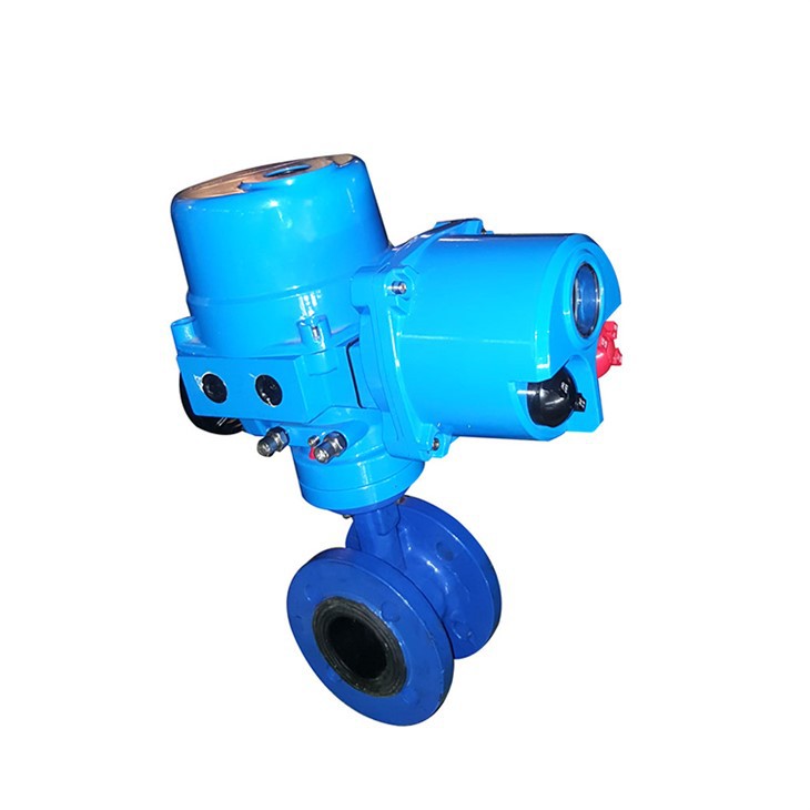 D941X-10Z Cast Iron Electric Flange Butterfly Valve