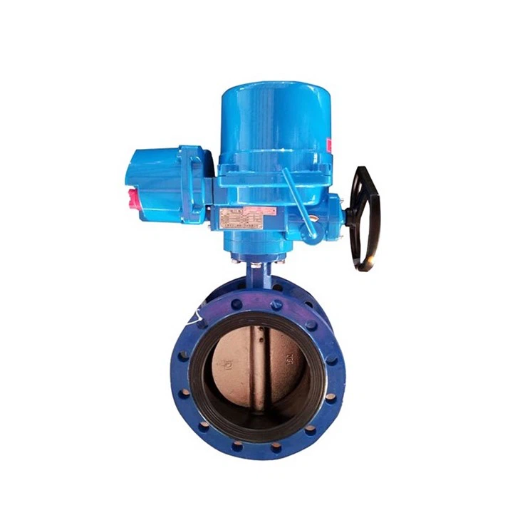 D941X-10Z Cast Iron Electric Flange Butterfly Valve